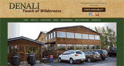 Desktop Screenshot of denalitouchofwildernessbb.com